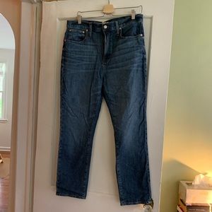 Madewell the hi-rise slim Boyjean